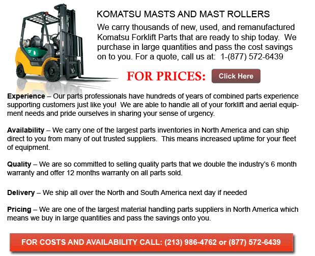 Komatsu Forklift Masts